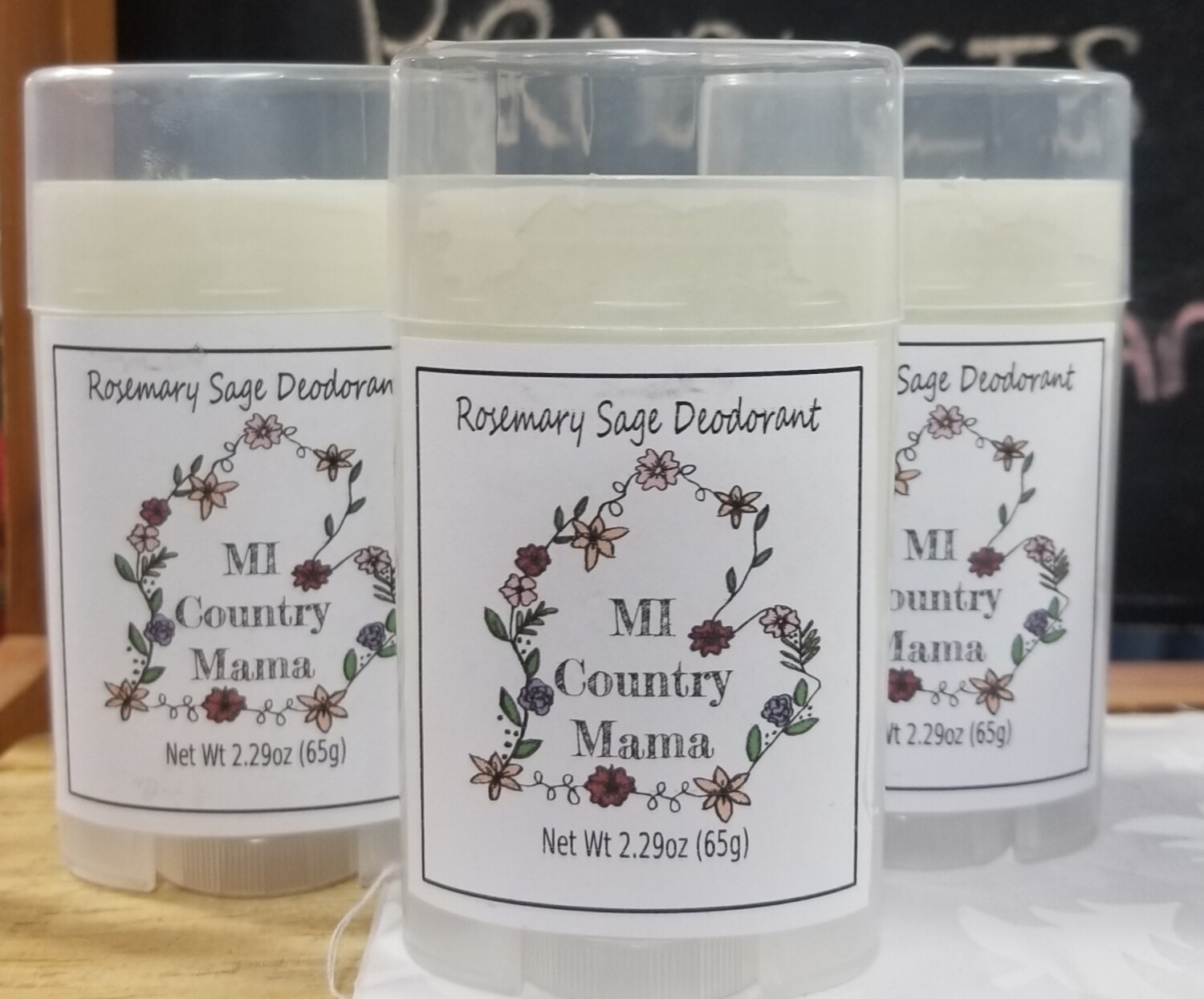 Rosemary sage Deodorant