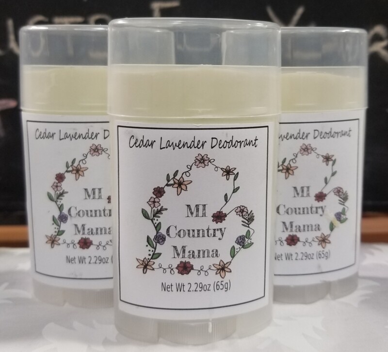 Cedar Lavender Deodorant