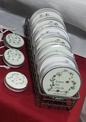 Rosemary Mint 2oz Lotion bar