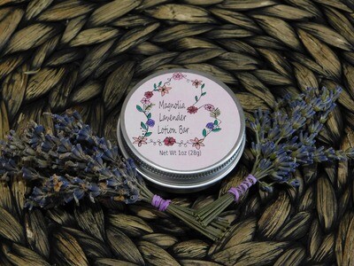 Magnolia Lavender 1oz Lotion Bar