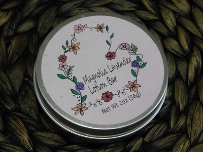 Magnolia Lavender 2oz Lotion Bar