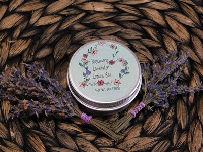 Rosemary Lavender 1oz Lotion Bar