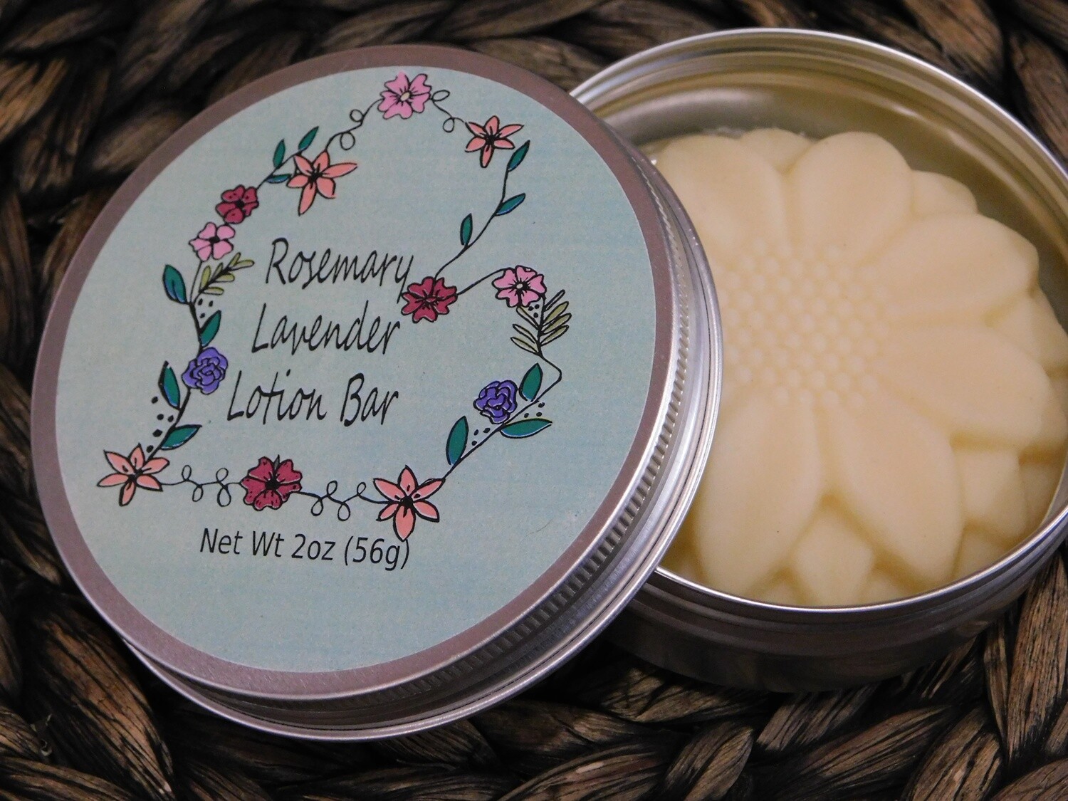 Rosemary Lavender 2oz Lotion Bar
