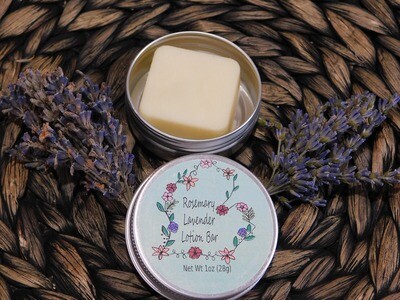 Rosemary Lavender 1oz Lotion Bar