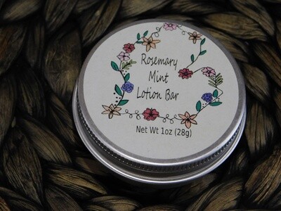 Rosemary Mint 1oz Lotion Bar