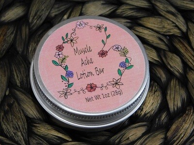 Muscle Ache Lotion Bar 1oz