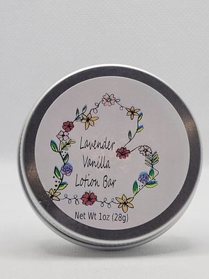 Lavender Vanilla 2oz Lotion Bar