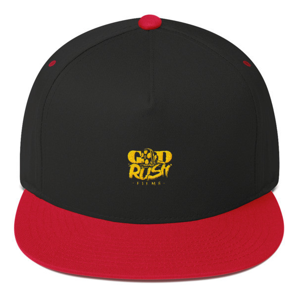 GoldRushFilms Flat Bill Cap