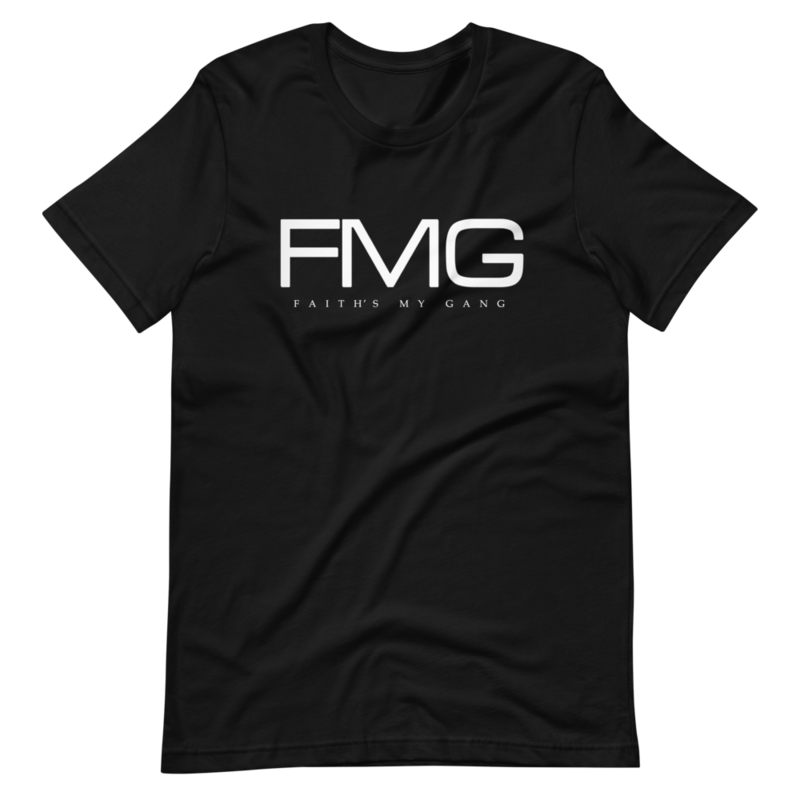 Faith&#39;s My Gang Shirt (White Print)