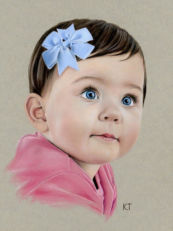 Custom 16x20 inch color portrait (head and shoulders) $285 Custom 16x20 inch color portrait (head and shoulders) $285