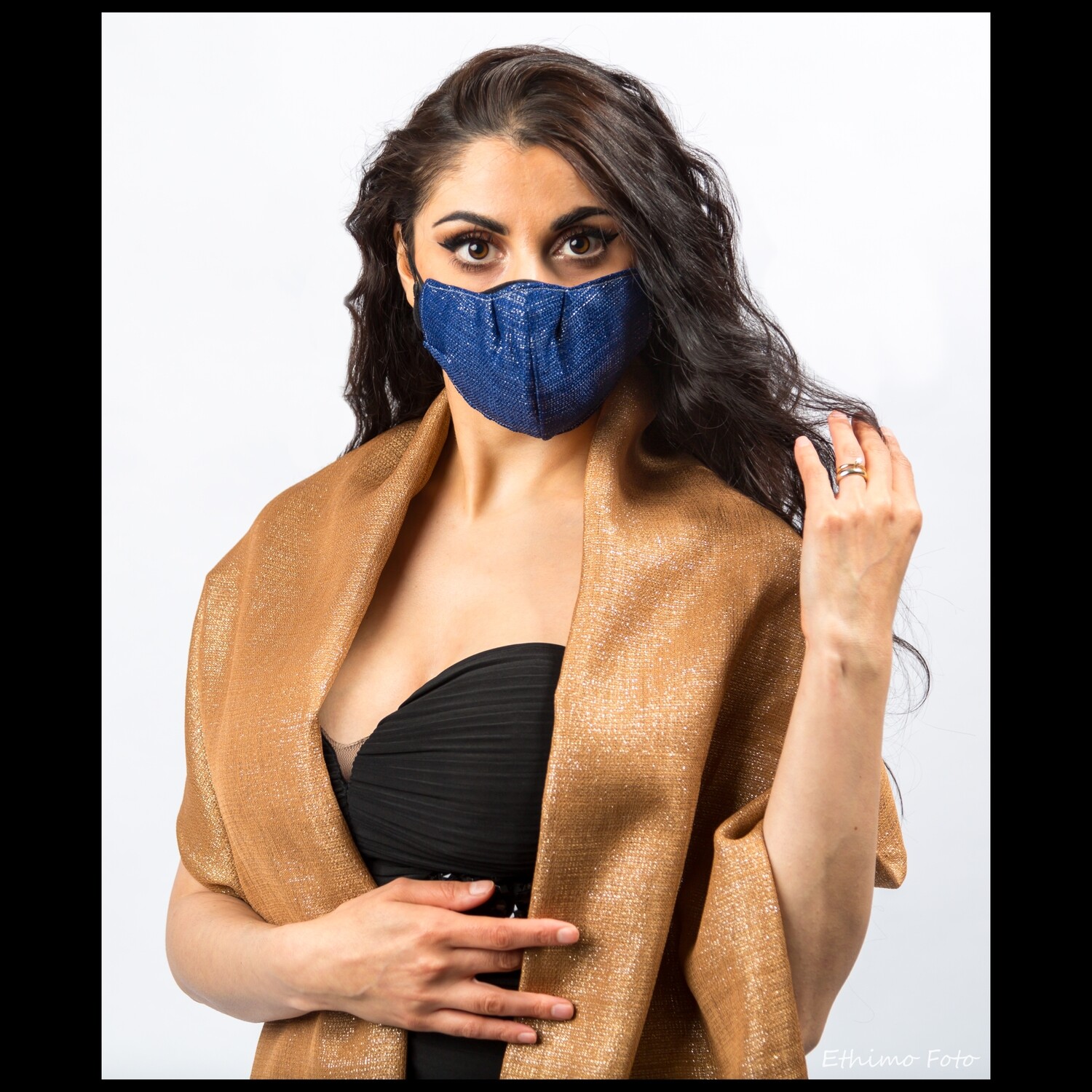 Gold Linen scarf Gold Linen scarf