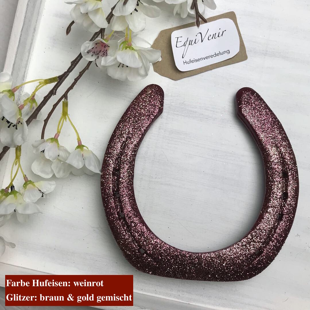 Hufeisenveredelung Glitter
