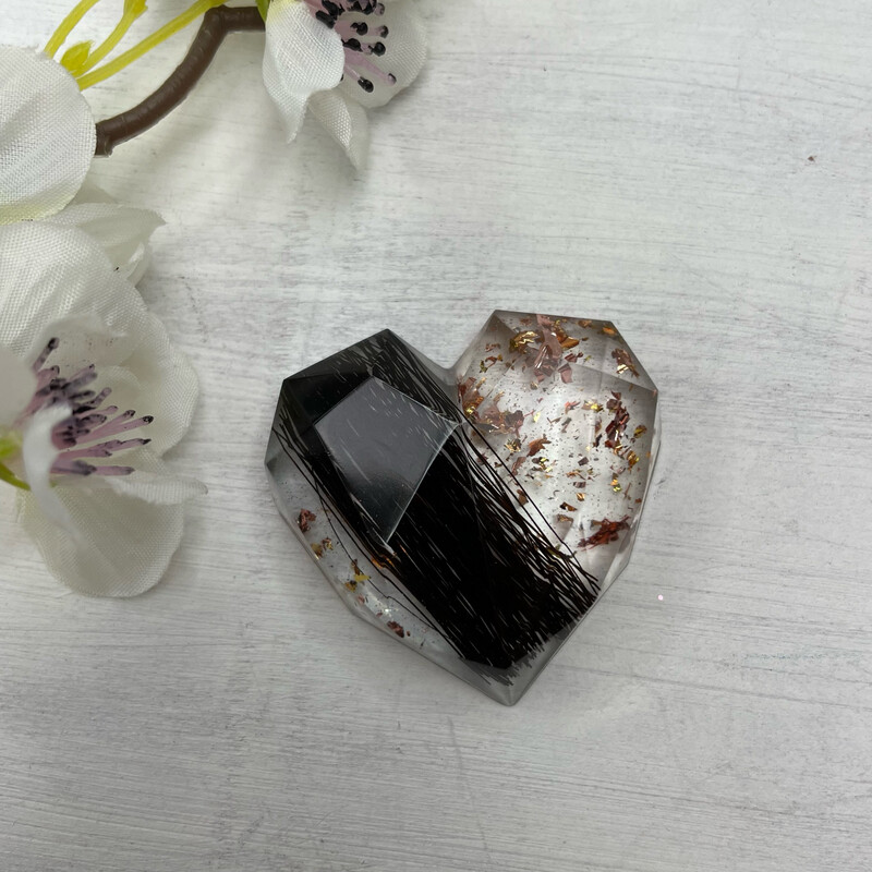 Tierfell Erinnerungsstück geometrisches Herz