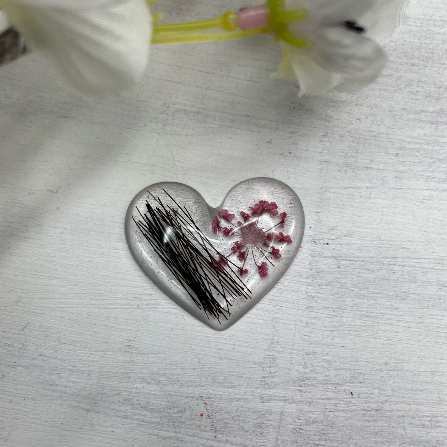 Tierfell Erinnerungsstück Herz midi