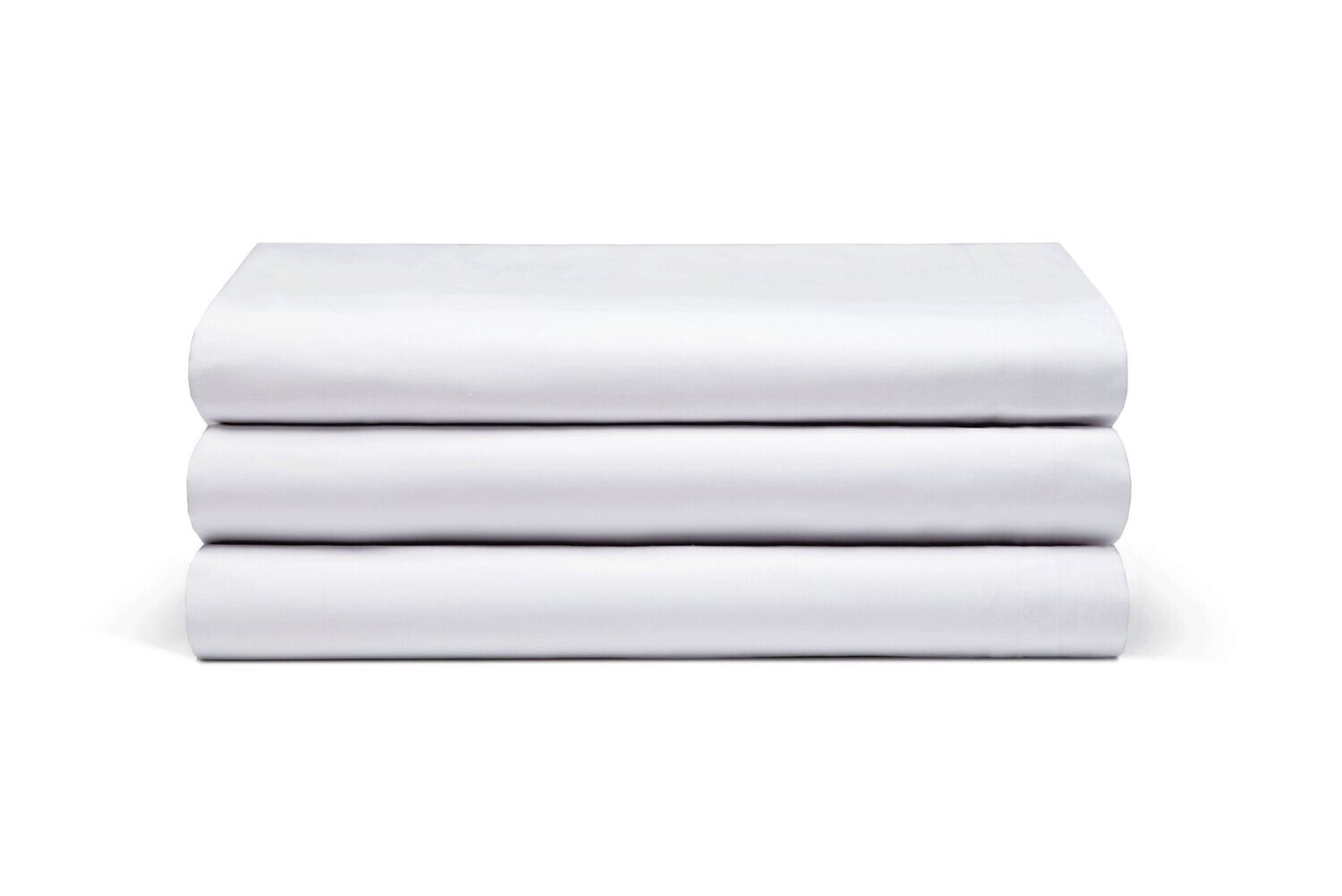 Percale White Sheets 200TC