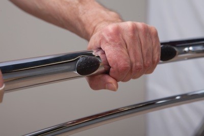 2-in-1 Grab Bar Towel Bar Available in 3 Finishes