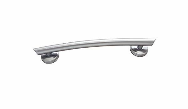 16&quot; Curved Bar Contemporary Grab Bar Available in 3 Finishes