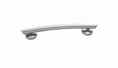 16" Curved Bar Contemporary Grab Bar Available in 3 Finishes