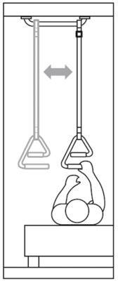e2 Ceiling Mount Trapeze