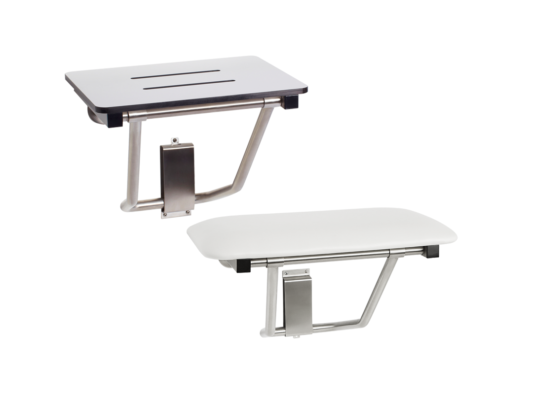 Shower Seat - Bench Style (Naugahyde; Cushion)