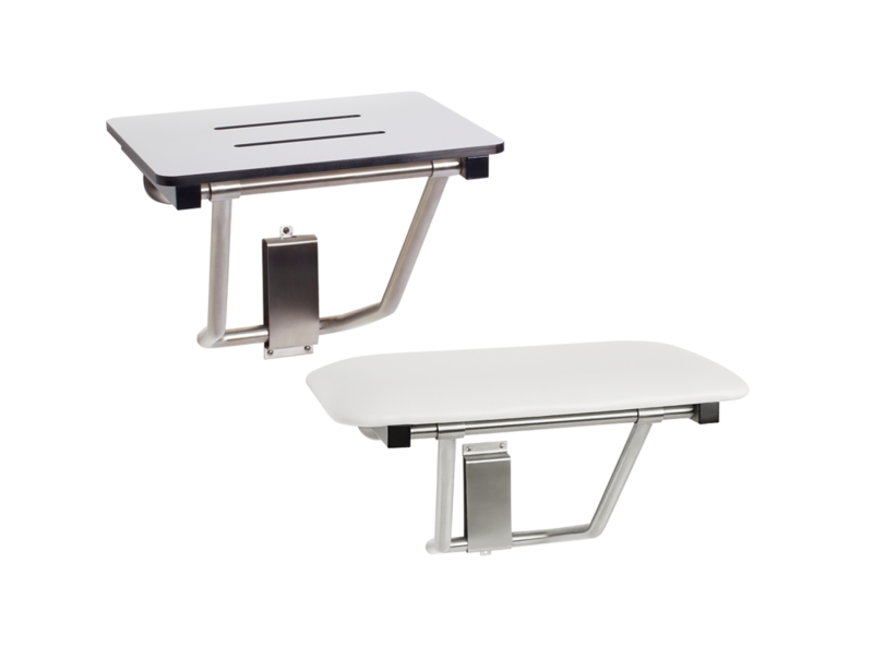Shower Seat - Bench Style (One-Piece Solid HDPE - White Only)