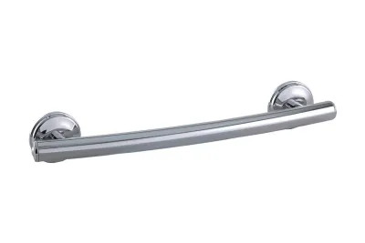 Decorative 20-inch Curved Transitional Grab Bars w/ Grips