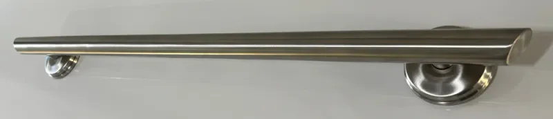 32 Inch Straight Shower Grab Bar Angled Ends