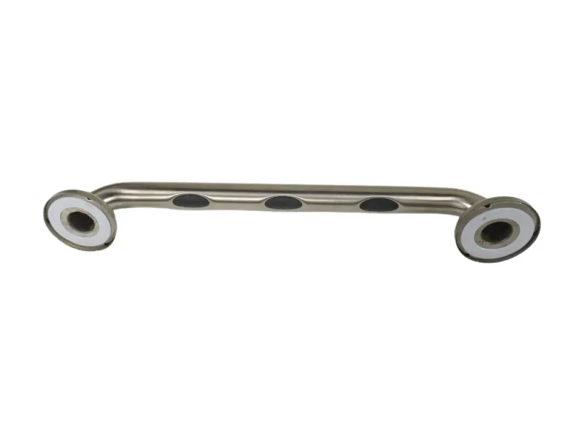 18" ADA Compliant Grab Bar with EZ Clean Rubber Nubby Grips