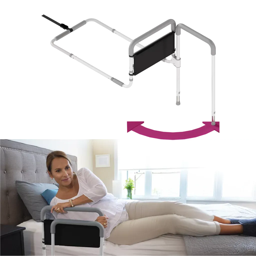 Smart-Rail Pivoting Bed Rail