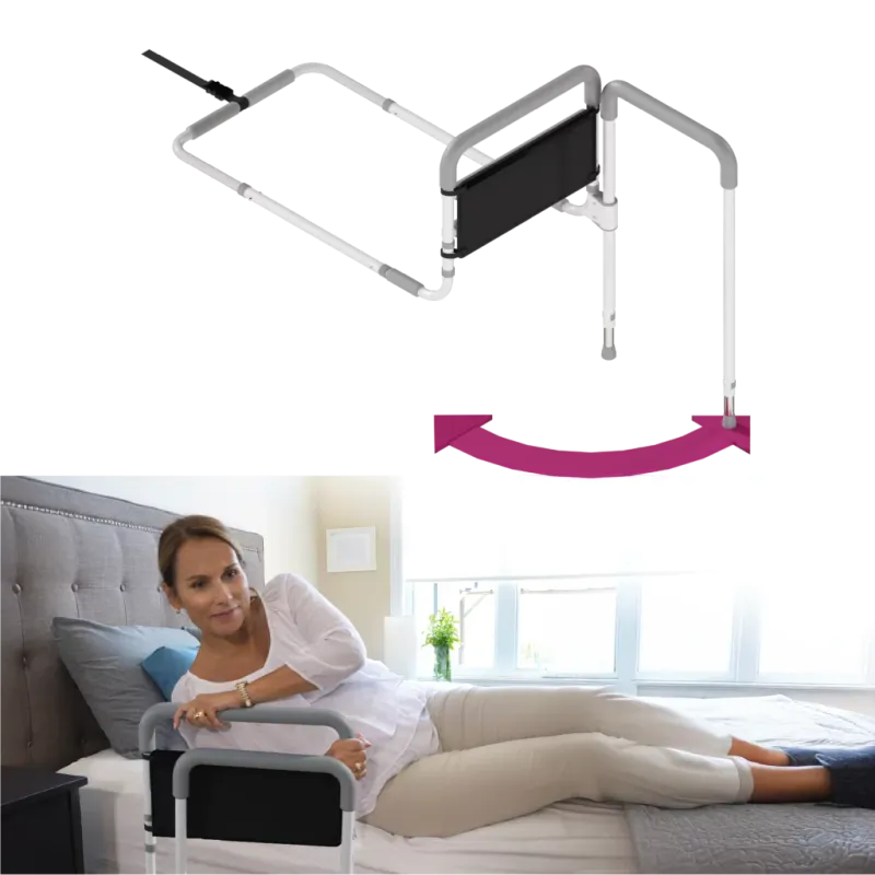Smart-Rail Pivoting Bed Rail