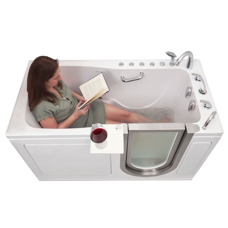 Ultimate Acrylic Walk-In Tub – 30″x60″ (76x152cm), Dual Drain Technology