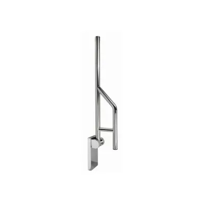Decorative Swing-up &amp; Fold Down Grab Bar