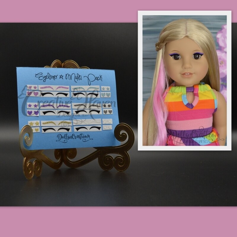 * Eyeliner * ~ Regular, Double Wing &amp; Lite Eyeliner - for American Girl Dolls