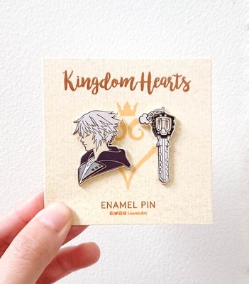 Kingdom Hearts - Riku + Keyblade - Hard enamel pin