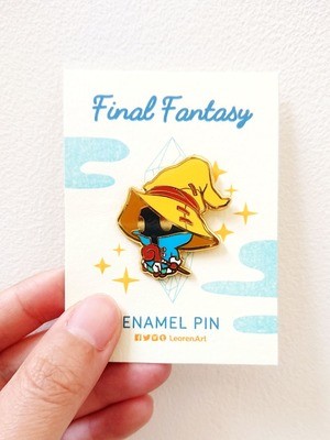 Final Fantasy Black Mage Vivi - Hard Enamel Pin