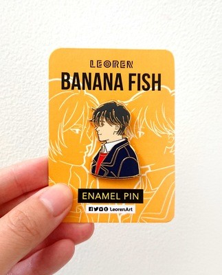 Banana Fish - Eiji Okumura - Hard Enamel Pin