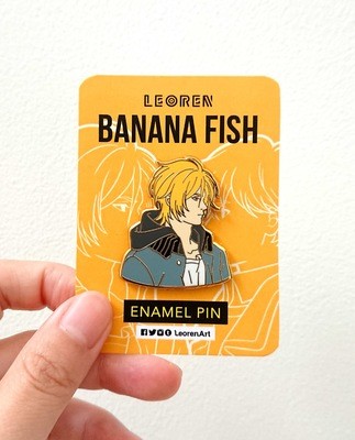 Banana Fish - Ash Lynx - Hard Enamel Pin