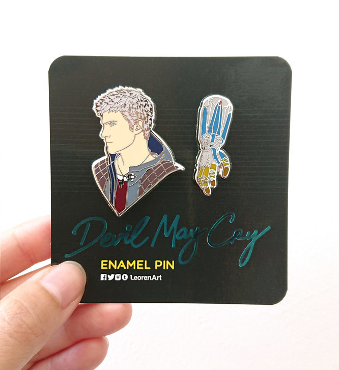 Devil May Cry - Nero feat. Overture Devil Breaker - Hard Enamel Pin