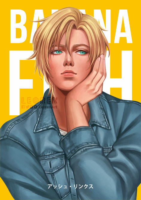 Banana Fish Print - Ash &amp; Eiji