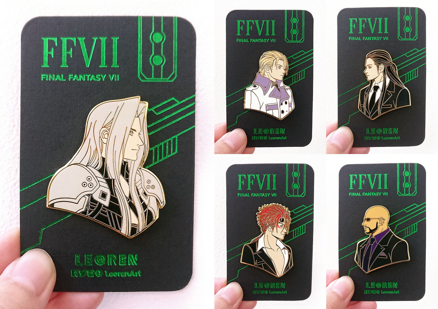 Final Fantasy VII Remake / FF7R - Hard Enamel Pin