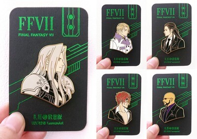 Final Fantasy VII Remake / FF7R - Hard Enamel Pin
