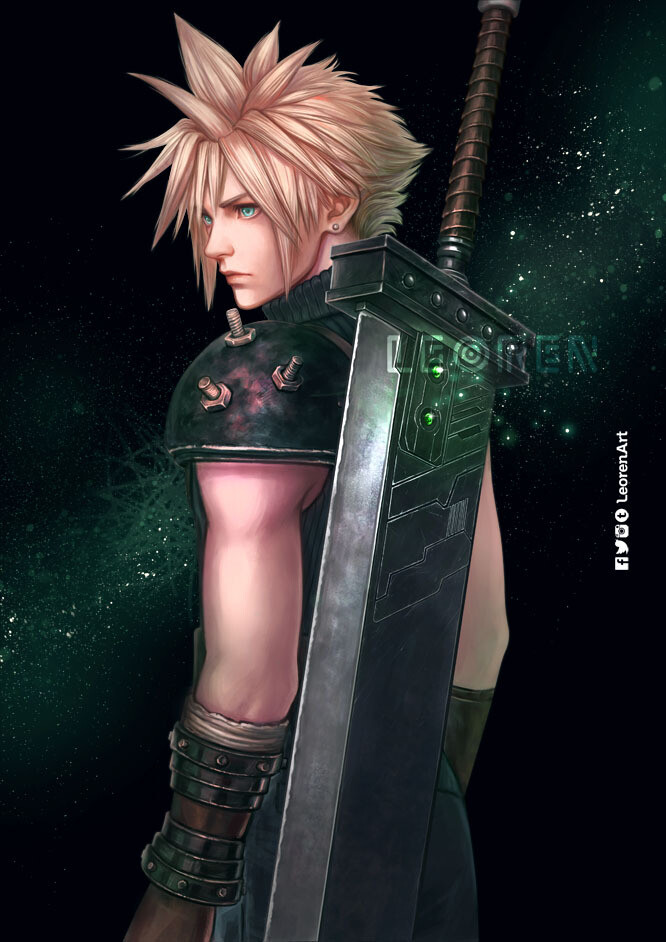 Final Fantasy VII Remake / FF7R - art print / poster