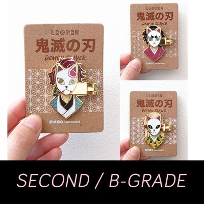 SECONDS / B-GRADE sale - Kimetsu no Yaiba / Demon Slayer - Water Disciple - hard enamel pin