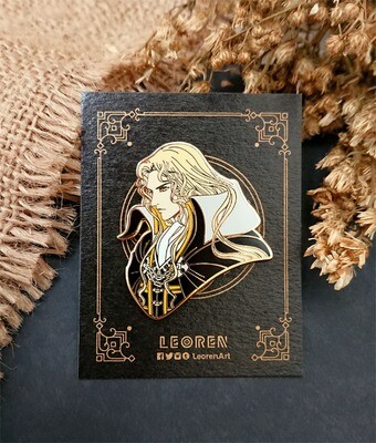 Castlevania - Dracula x Alucard - Hard Enamel Pin