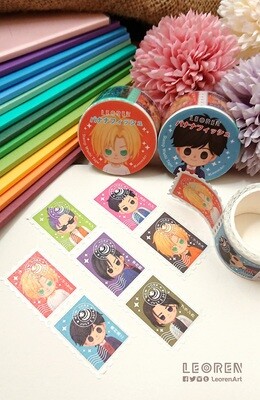 Banana Fish - stamp washi tape