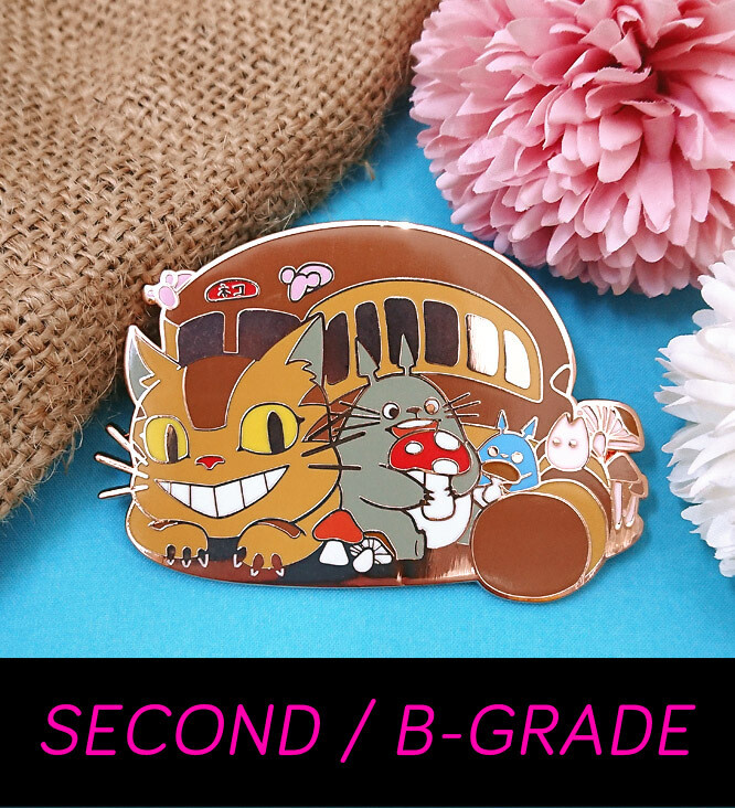 SECONDS / B-GRADE sale - Ghibli - hard enamel pin