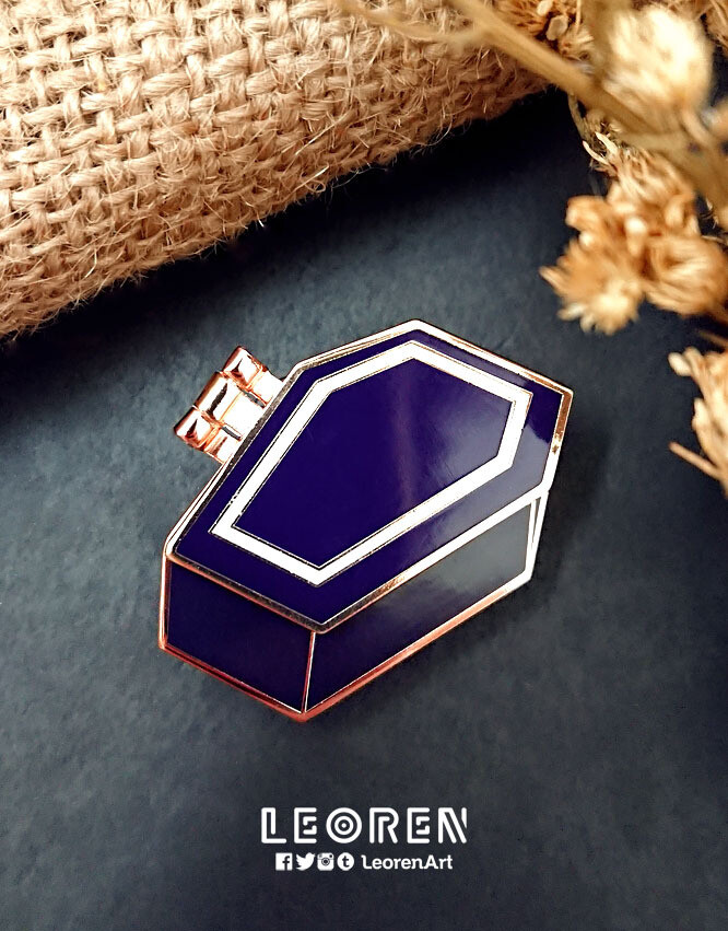 FF7 - Vincent Coffin - Hard Enamel Pin