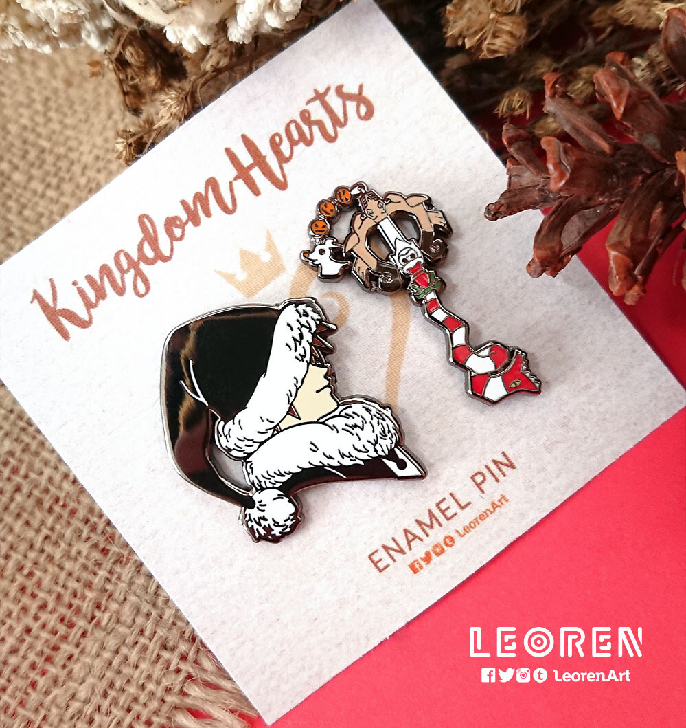 Kingdom Hearts - Christmas Sora - Hard Enamel Pin