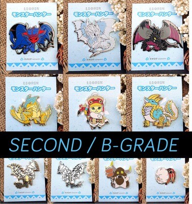 SECONDS / B-GRADE sale - Monster Hunter Iceborne - Hard Enamel Pin