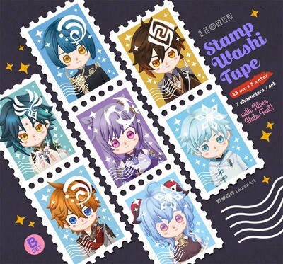 Genshin Impact - Stamp Washi Tape